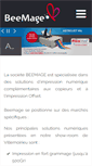 Mobile Screenshot of beemage.eu