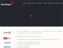 Tablet Screenshot of beemage.eu